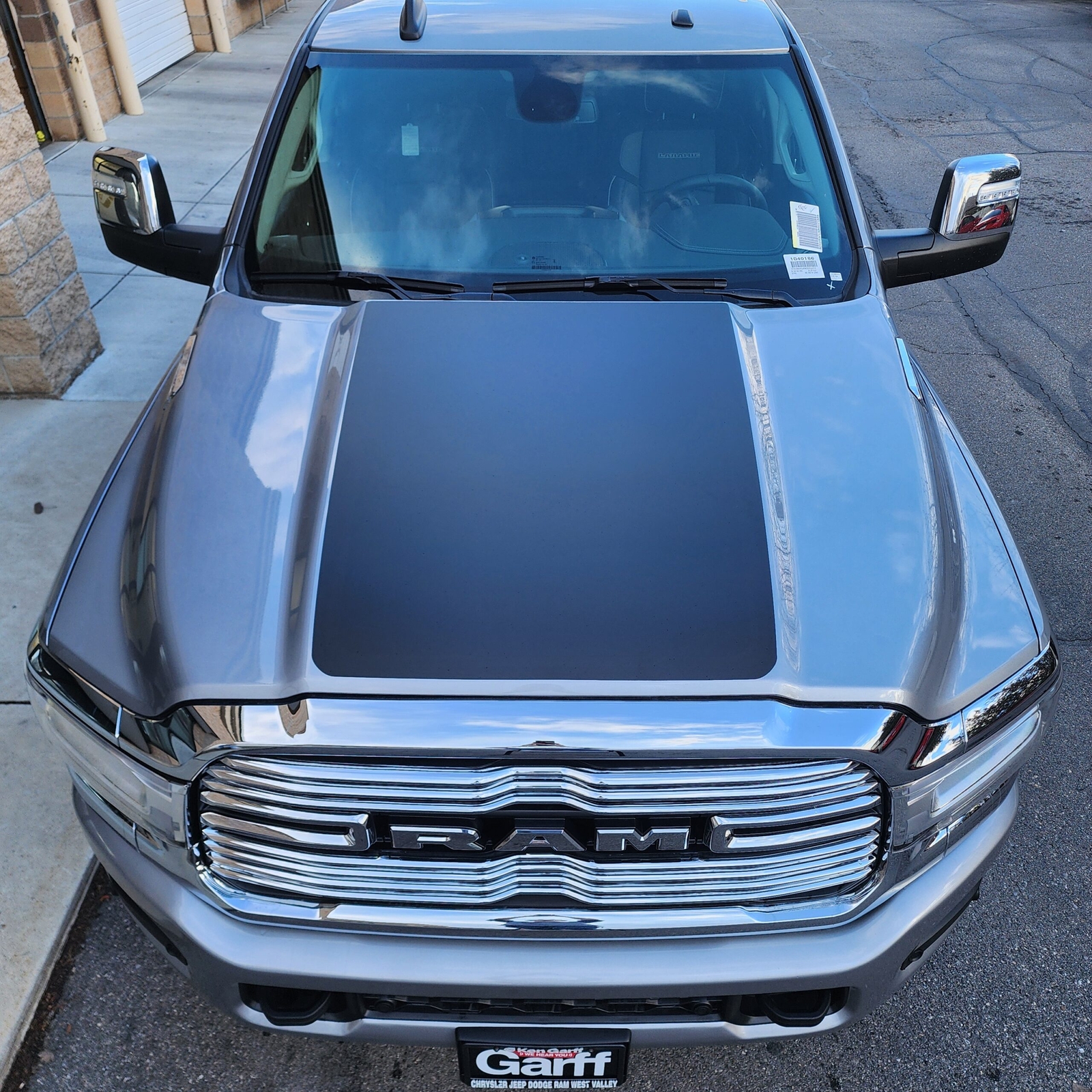 Fits 19-2024 2500/3500 Ram Bighorn Vinyl Srickers Decals Hood Plain Graphics