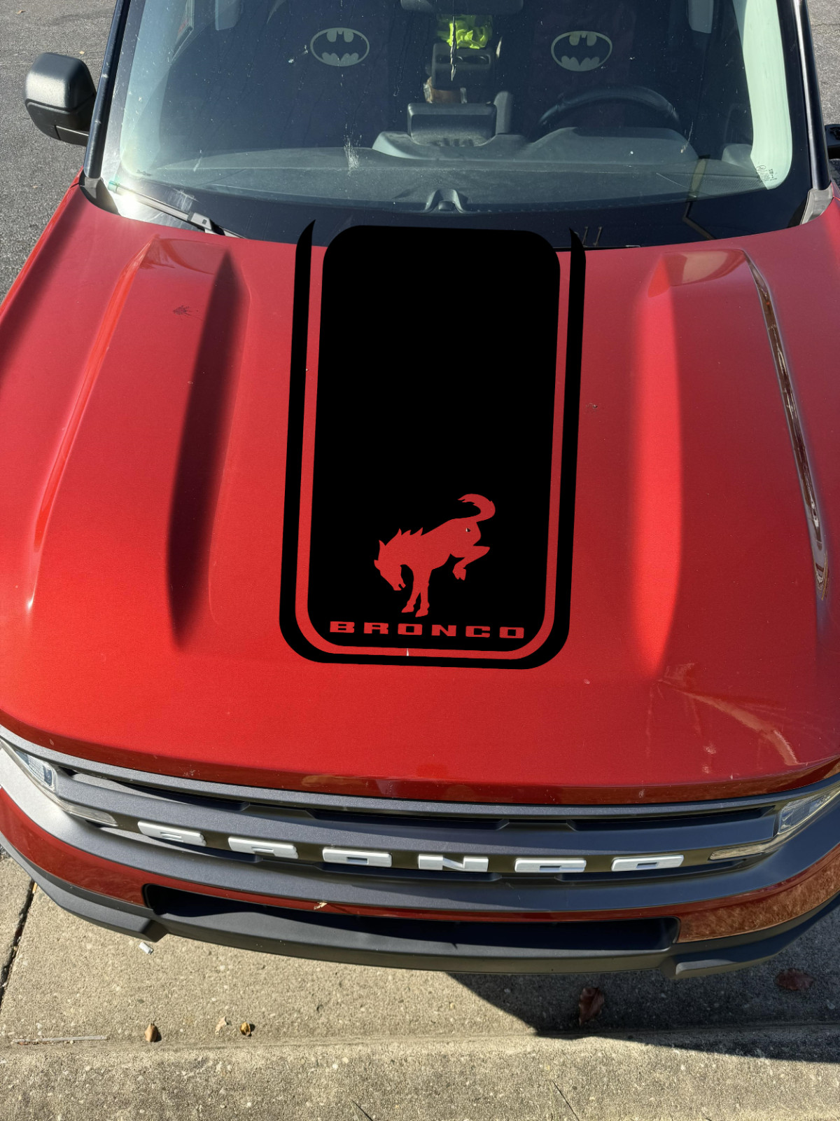 2021 2022 2023 2024 FORD BRONCO SPORT Hood Vinyl Graphic Decal 9 colors LOOK!