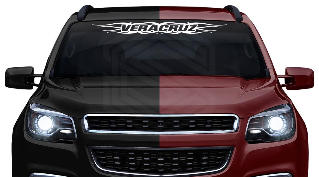 #121 VERACRUZ Mexico VER Decal Sticker Windshield Window Graphic Estado Troca