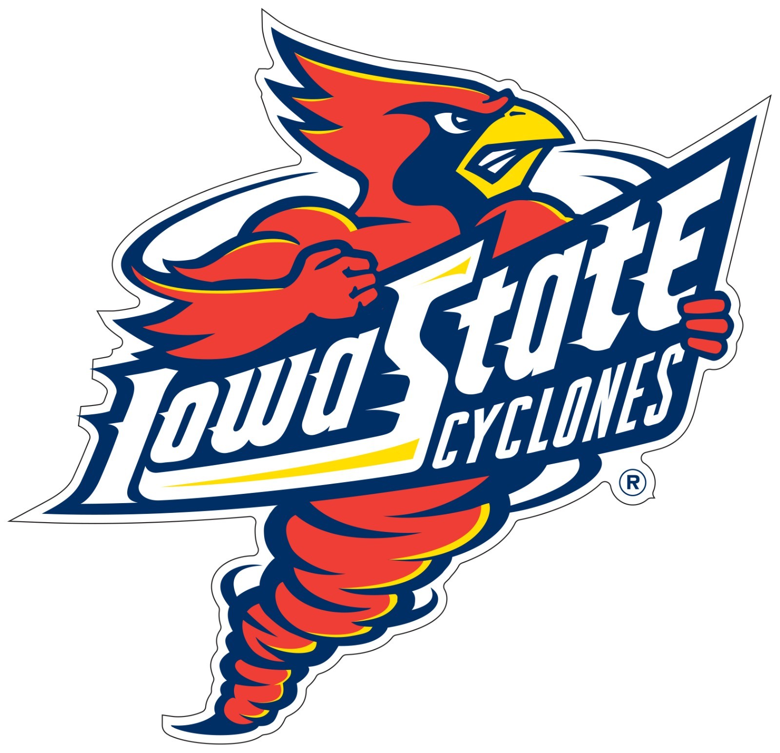Iowa State Cyclones Vinyl Decal Sticker | Different Sizes – Outdoor