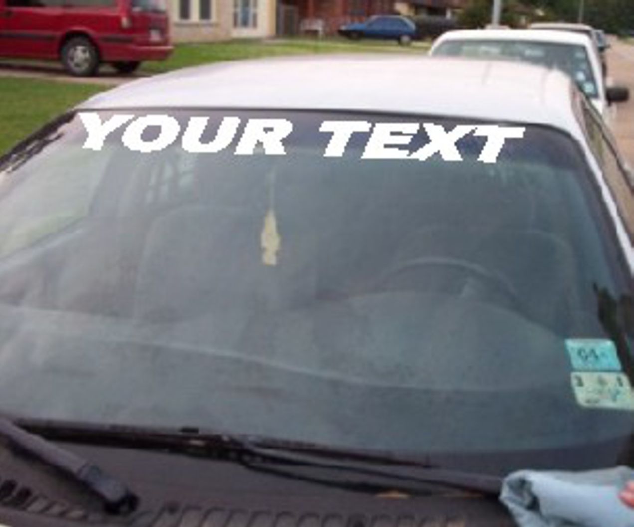 Custom Vinyl Lettering Decal Sticker 4″ tall Any Font
