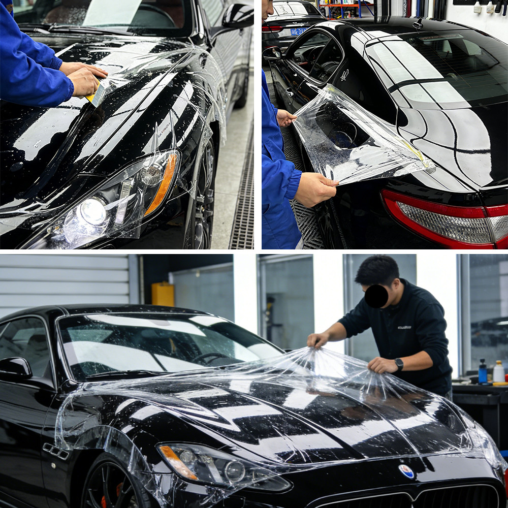 PPF Clear Paint Protection Vinyl Film Wrap Gloss TPU Car Scratch USA