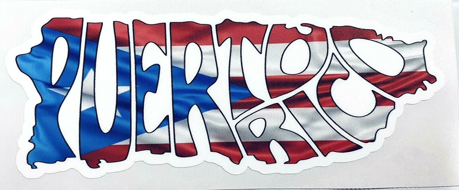 PUERTO RICO FLAG BORICUA ISLAND DECALS STICKERS SOUVENIRS Easy to Install