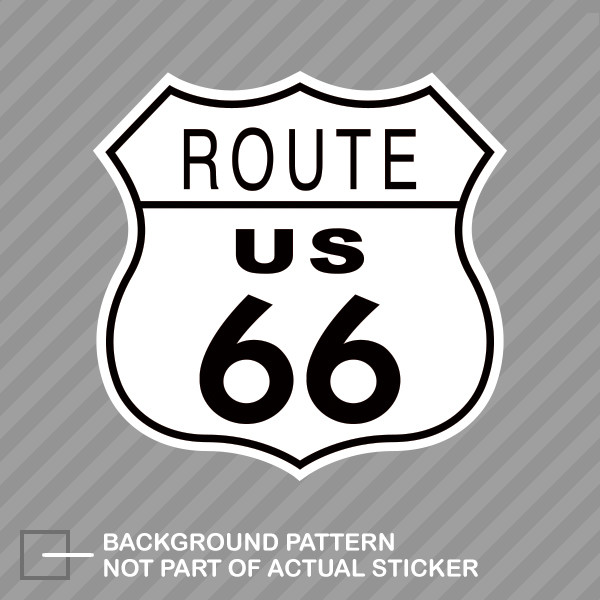 US Route 66 Sticker Decal Vinyl highway #1