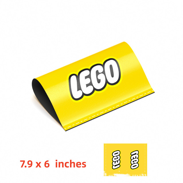 Universal Lego Label Stickers Decal Vinyl Auto Car Truck DMV DIY Accessory Deco