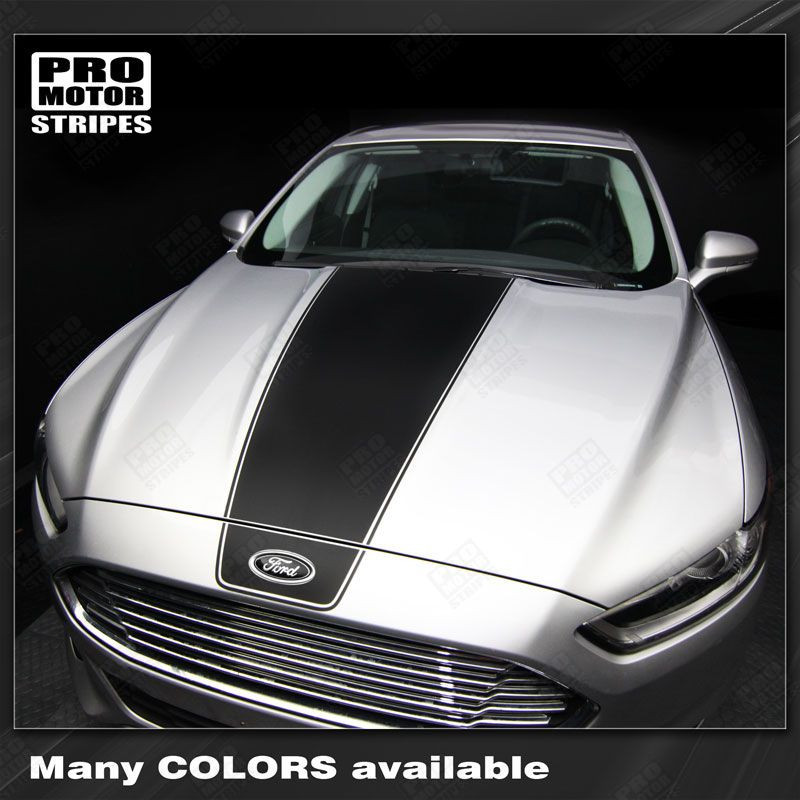 FORD FUSION Hood Accent Graphic Stripes Decals 2013 2014 2015 2016