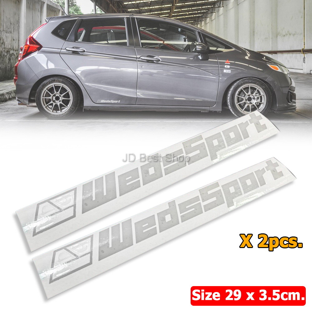 Sticker Vinyl JDM Style Jap Weds Sport Wheel 29cm. SA70 77R TC105XN Racing Drift