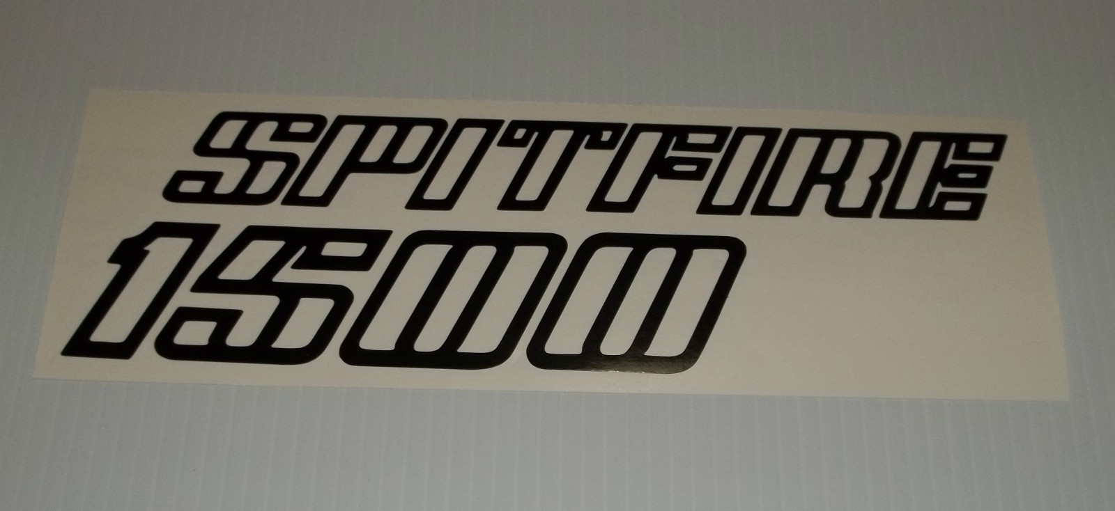 New 1975-1981 Triumph Spitfire 1500 Front Hood Bonnet Badge Decal Transfer