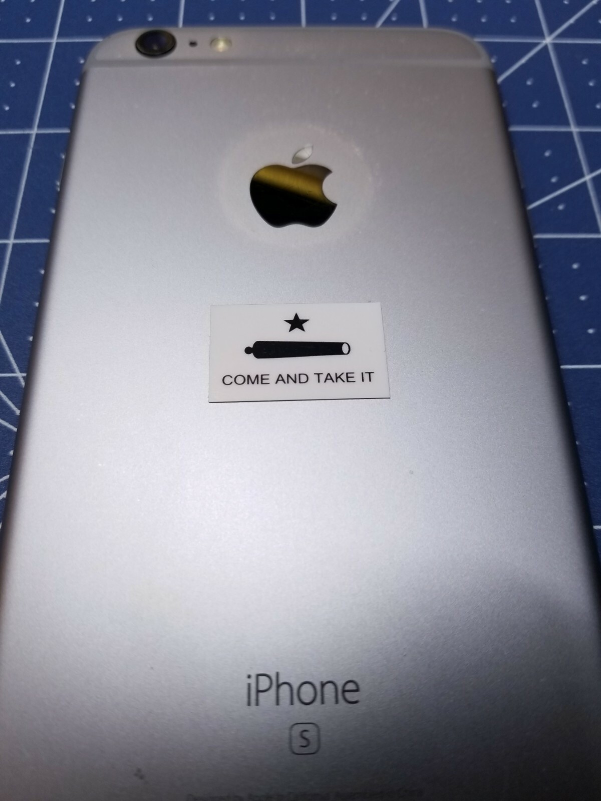 12 Pack COME AND TAKE IT FLAG USA American PATRIOT CELLPHONE Sticker Decal