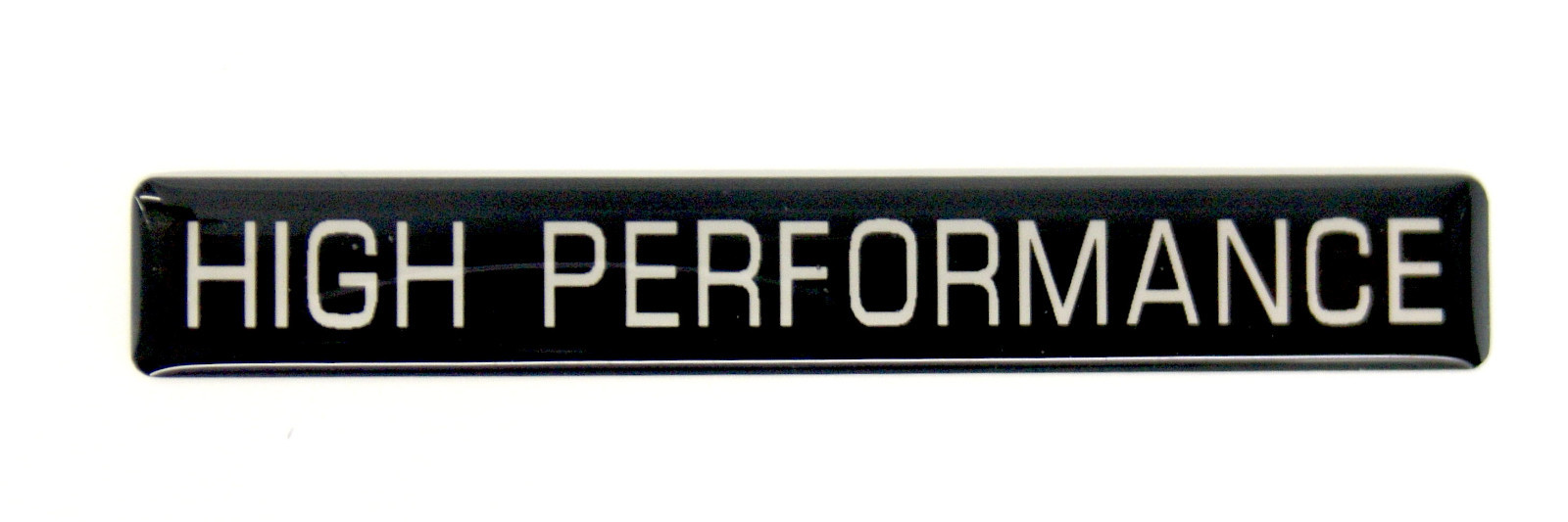 HIGH PERFORMANCE EMBLEM (B) BLACK SATIN