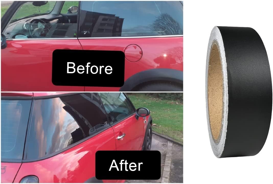 Waterproof Matte Vinyl Film for Car Interior & Exterior – Mini Cooper Compatible