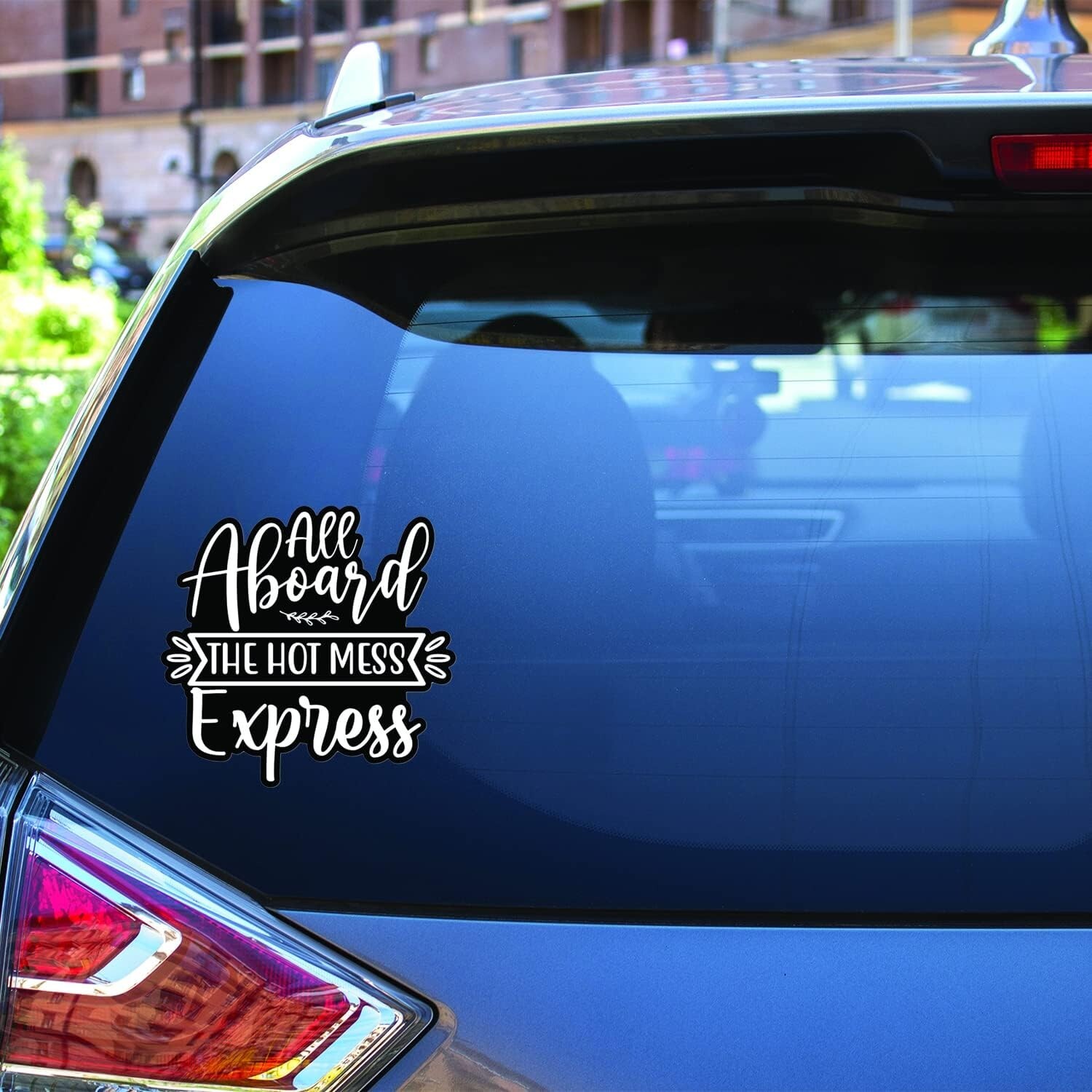 Hot Mess Express Funny car Stickers and Decals for Women Free Shipping
