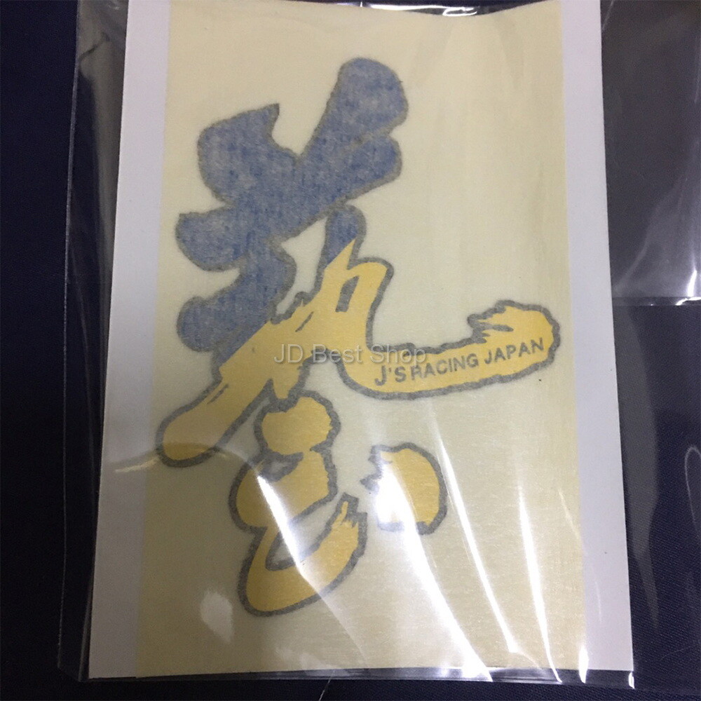 WAZA /J’s Racing Sticker PVC Color JDM Jap Style For Honda Car Racing Sports RS