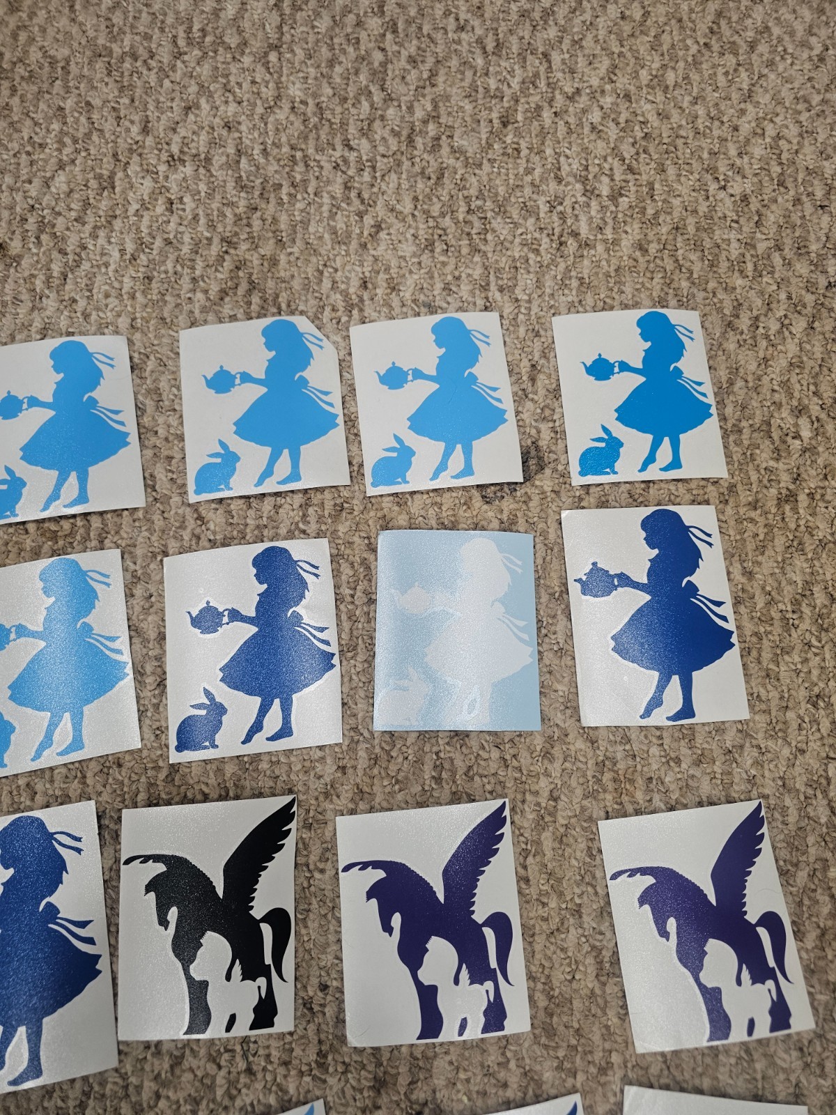 Disney a Lot of 227 disney villains window decal stickers car disney