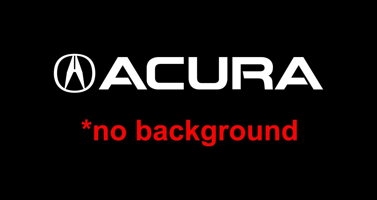 2x Acura Vinyl Stickers Decals – Many Sizes & Colors – Set of 2 Integra MDX NSX