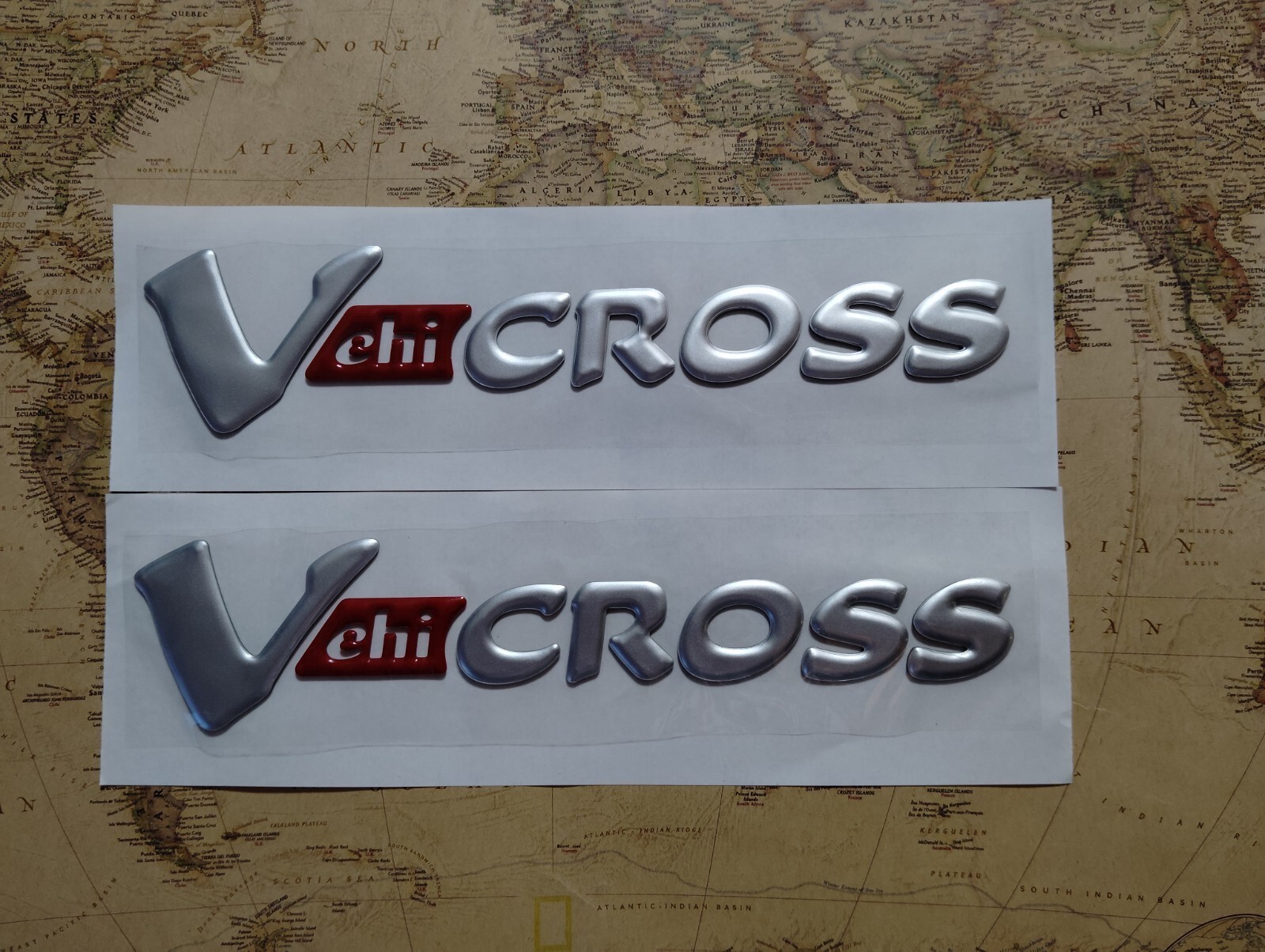 ♦ISUZU VehiCROSS♦ 3D Decal/Emblem♦1997-2001♦ 2pcs. (left ＆ right)♦