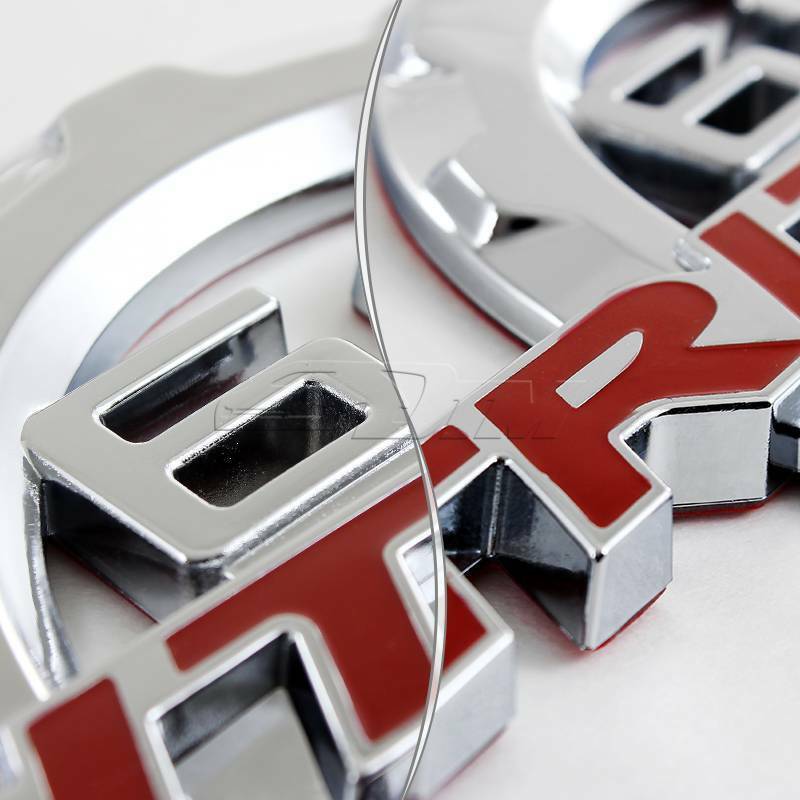 Red/Chrome 6.8L Triton V10 Super Duty Fender Emblem Badge For Ford F250 F350