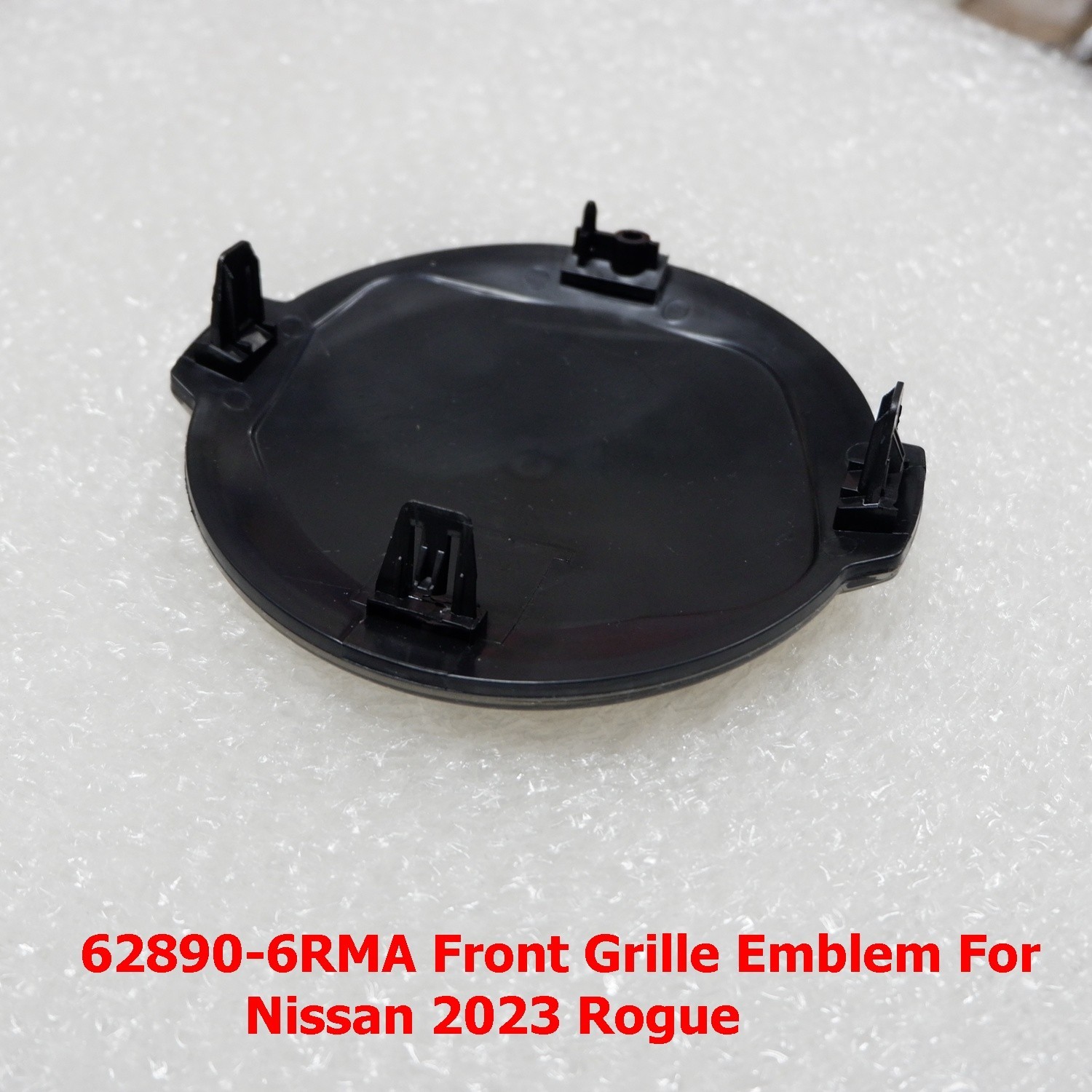 62890 6RM0A FRONT GRILLE EMBLEM FOR ROGUE 2021-24 SIZE 16.5X14.5CM