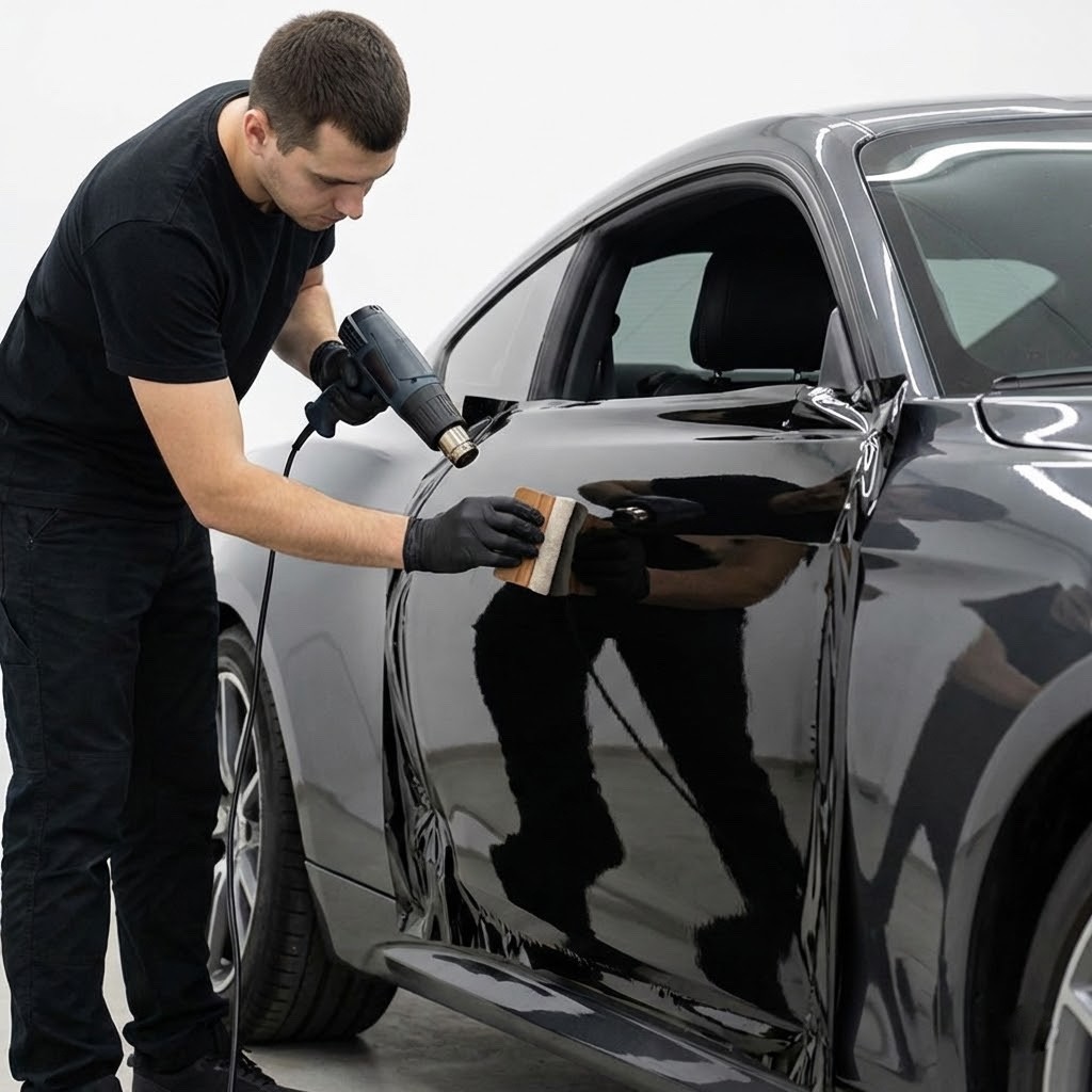 72″ x 60″ Gloss Black Vinyl Film Wrap Sticker Decal Air Bubble Free 6ft x 5ft