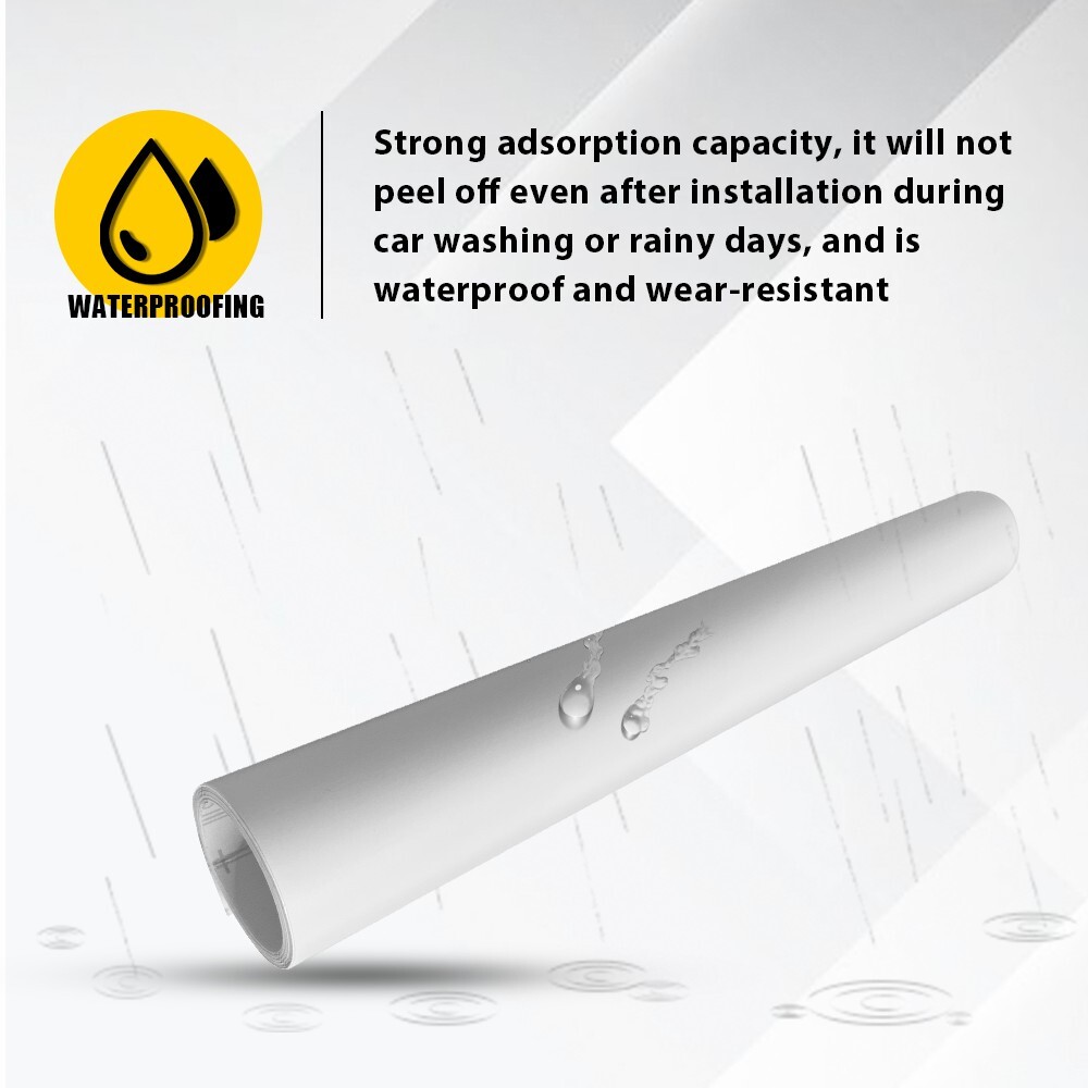 Car Window Strip Sun Visor Tint Film Front UV Shade Windshield DIY Decal Banner