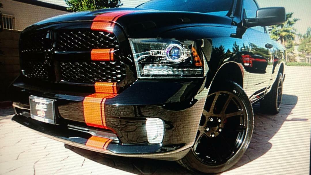 FITS Dodge Ram Trucks All Years 5″ OFFSET Racing Stripes Decals Graphics 25 FT