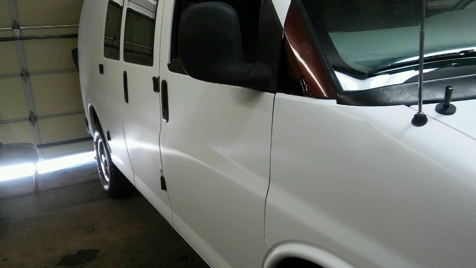 VVivid Xpo Matte White Dry Carbon Vinyl Car Wrap Film | V165