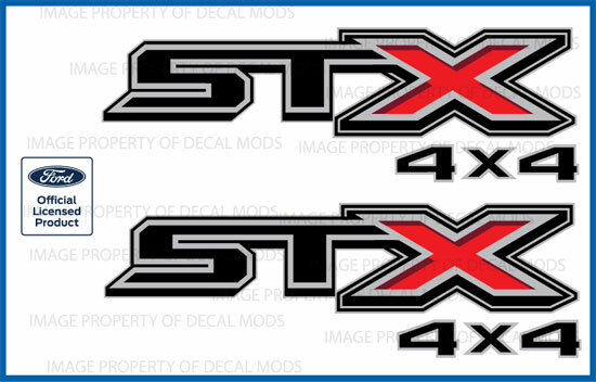 (2x) set 2019 – 2022 Ford RANGER STX 4×4 decals stickers bed side graphics FH2A9