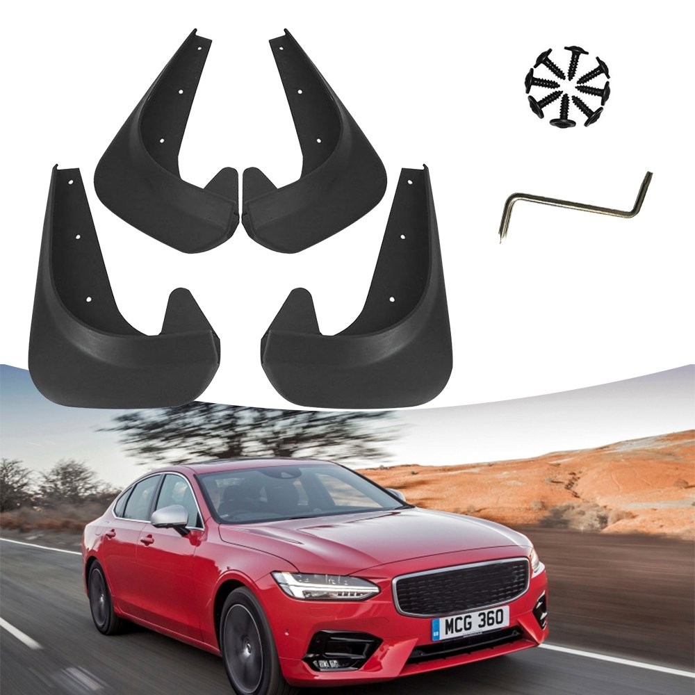 4X Black Car Flaps Mud Guards Splash For Car Auto Parts Accessories Universal M