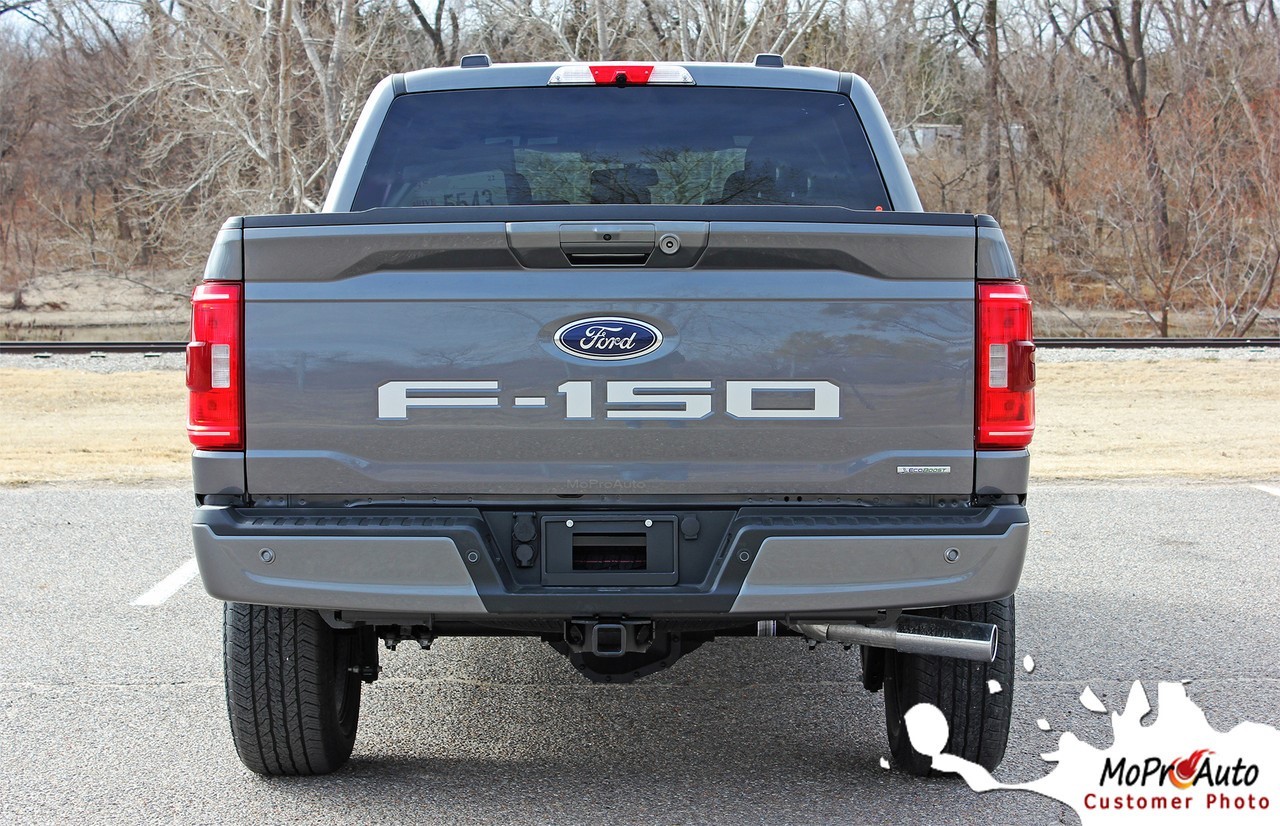 Fits For 2021-2026 F-150 TAILGATE LETTERS Rear Text Decals Vinyl Graphics