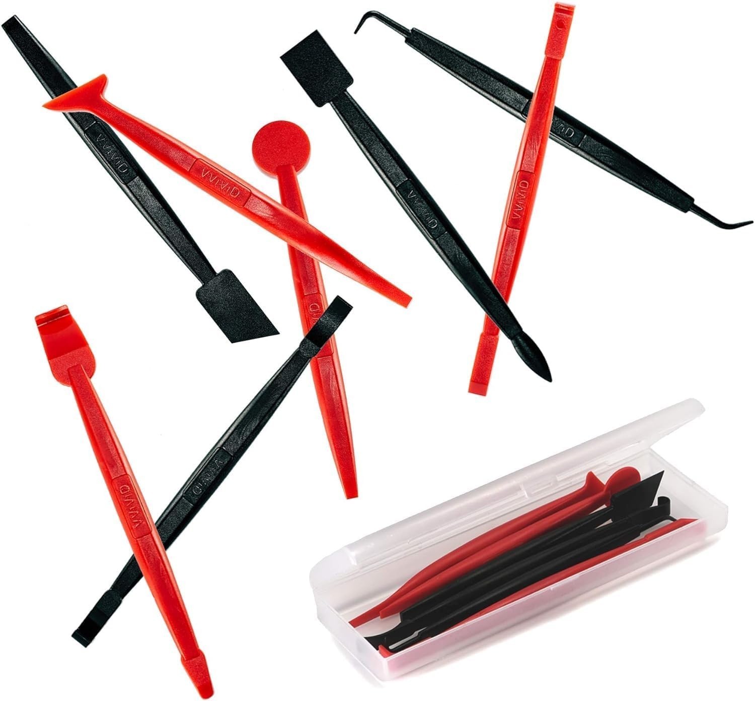 Magnetic Vinyl Wrap Tool Set – 8 Heat-Resistant Sticks for Professionals