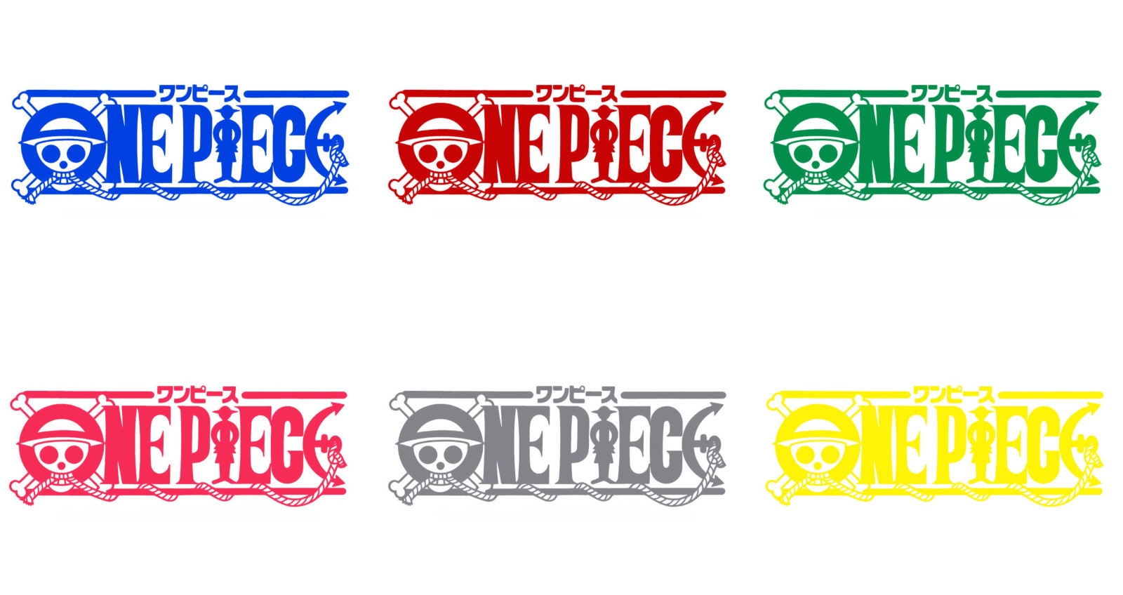 Decal Vinyl Truck Car Sticker – Anime One Piece Logo