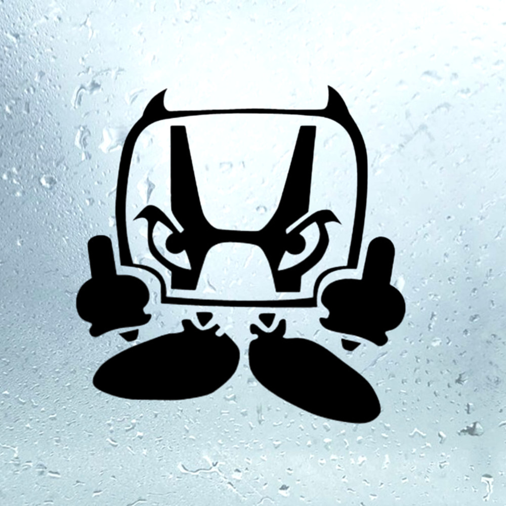 Honda Logo Devilman Vinyl Decal JDM Funny Euro Sticker For Civic S2000 VTEC Si