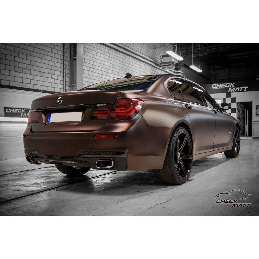 KPMF K75400 Matte Java Brown Metallic Vinyl Car Wrap | K75543