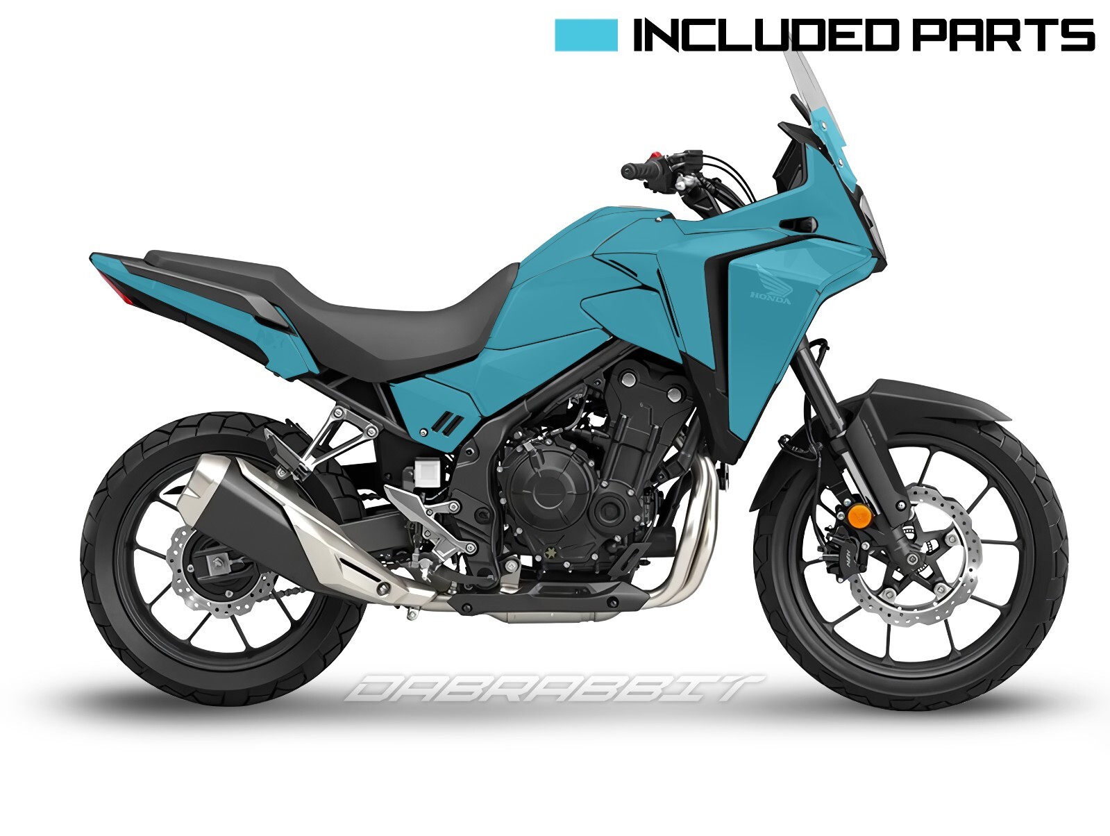 NEW Graphic kit for Honda NX500 (2024~) Decal Sticker Kit (AT-B)