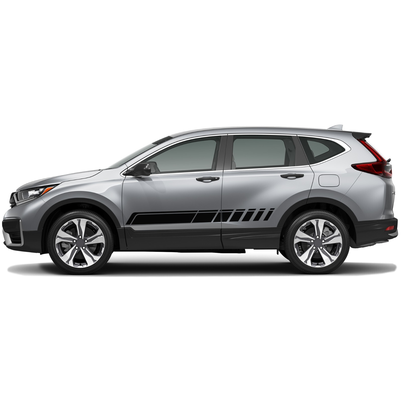 Side door rocker stripes graphics stickers decal compatible with Honda CR-V
