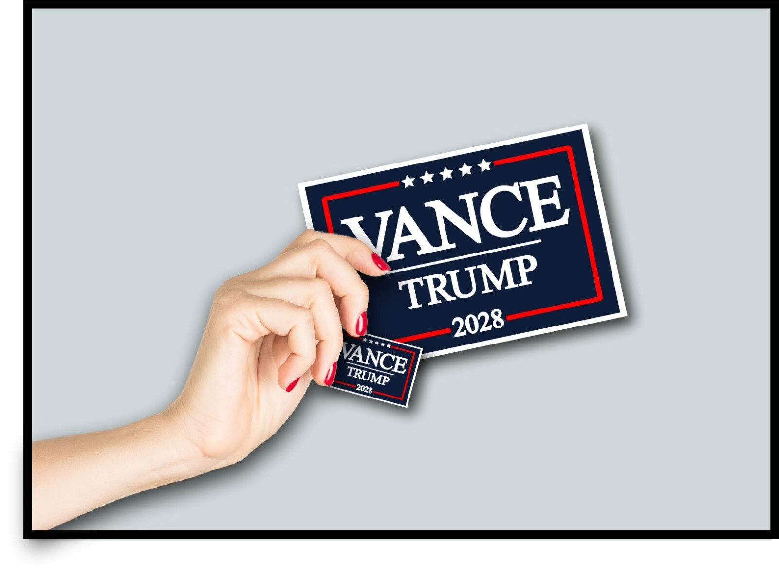 Vance Trump 2028 Decal Sticker JD MAGA Trump Make America Great Margaret Garbage