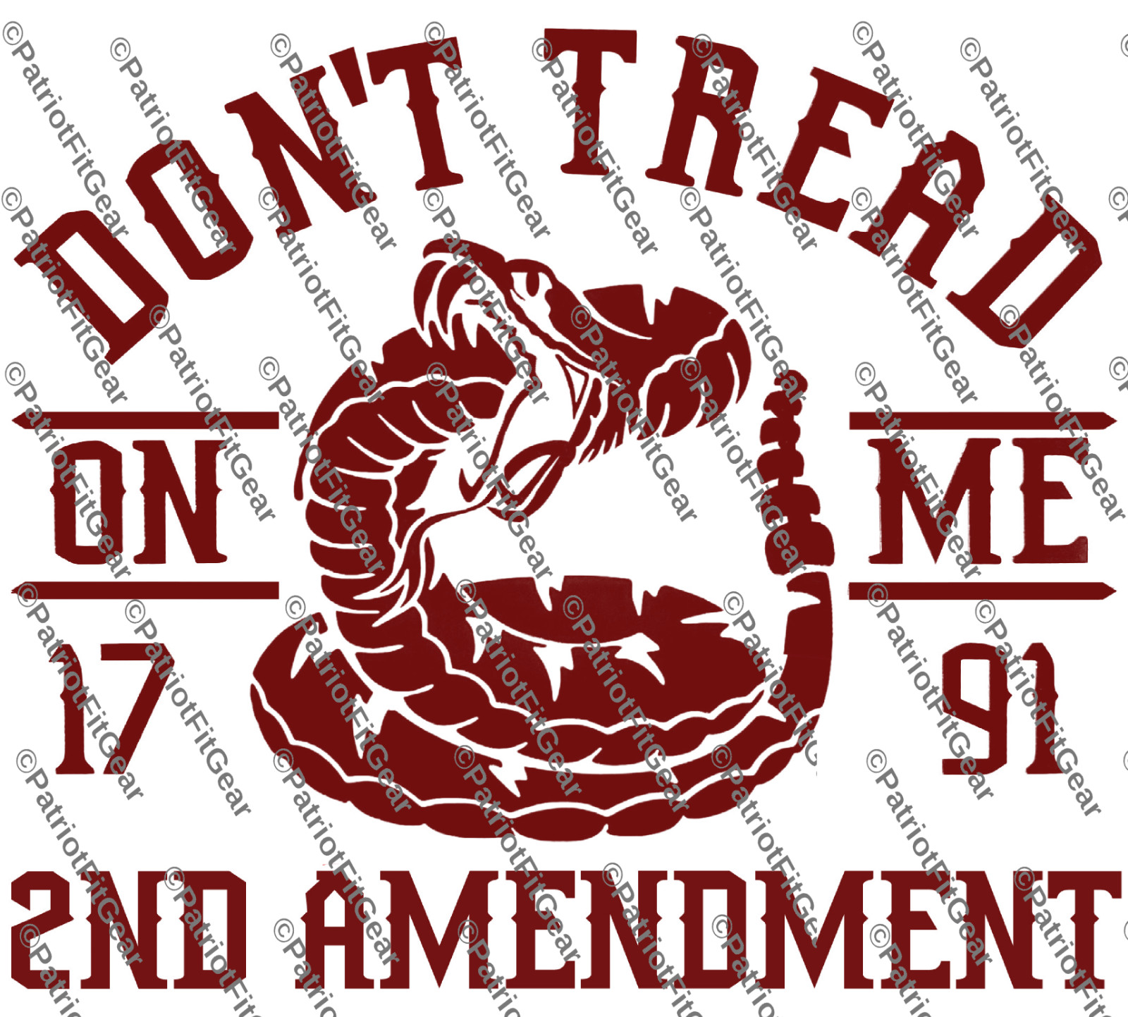 Dont Tread on Me,1791,15+ COLORS AVAIL,2nd Amendment,Gadsden,2A,Vinyl Decal