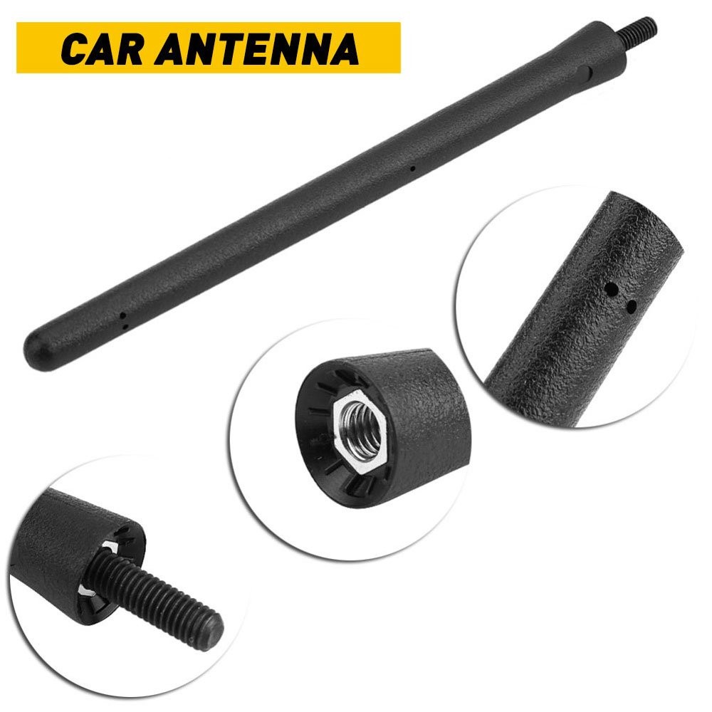 1/2set Universal Car Roof Aerial Radio AM/FM Signal Shark Fin Antenna Aria