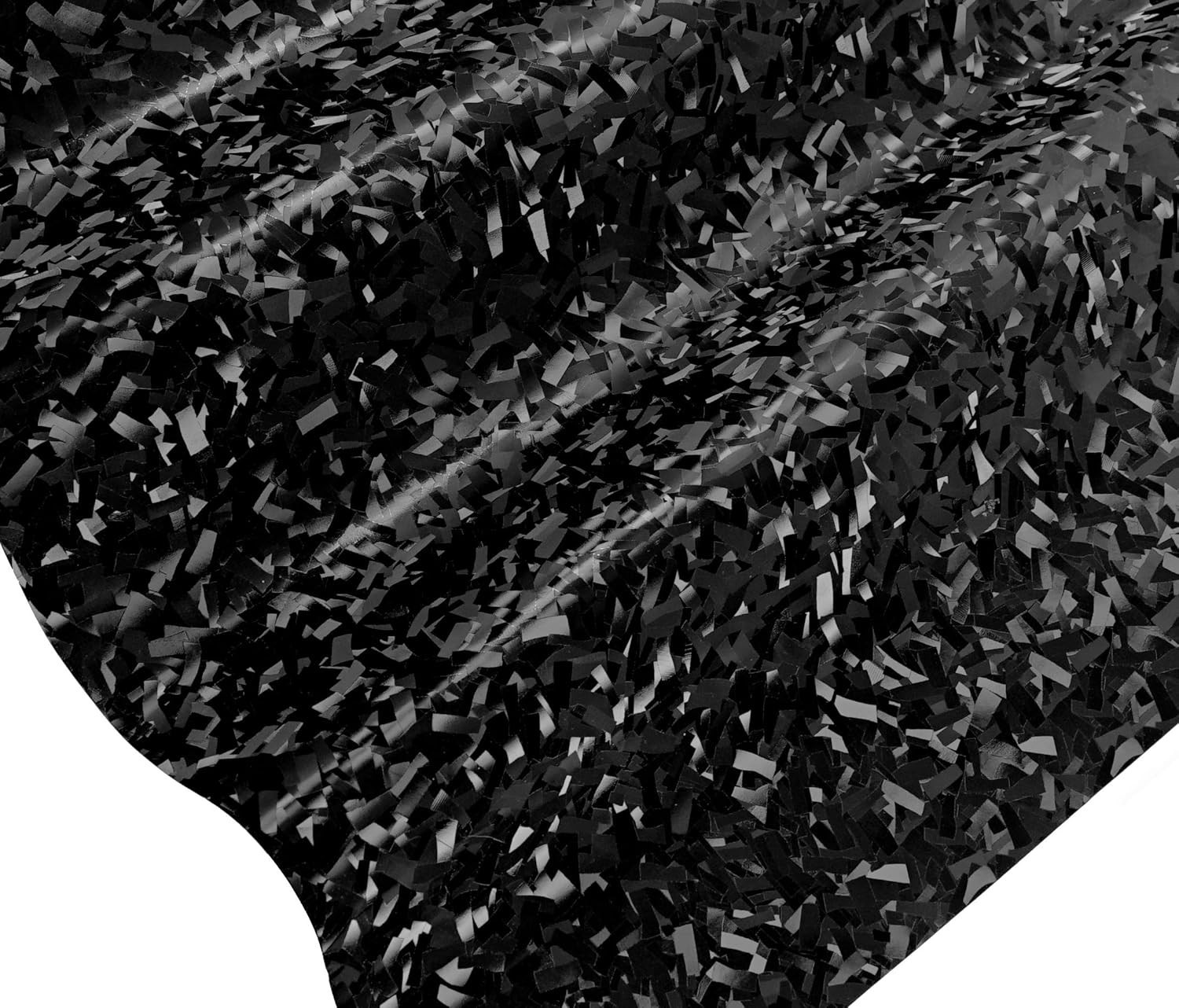 Forged Composite Carbon Vinyl Wrap Roll – Black, 1ft x 5ft for Cars