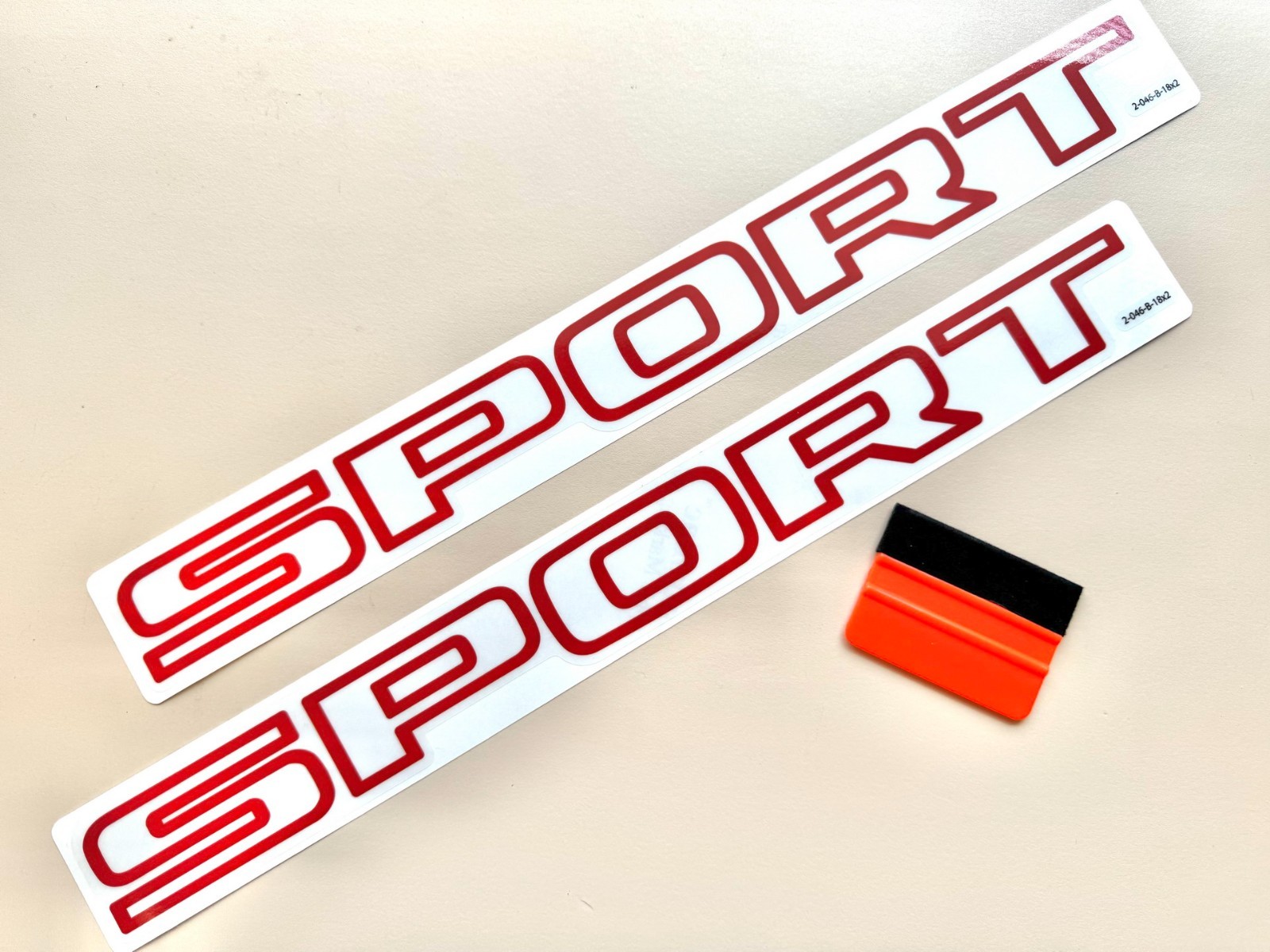 2 x Sport Stickers for Truck Bed SUV Decals Four Wheel Drive Decals 18 x 2 inch