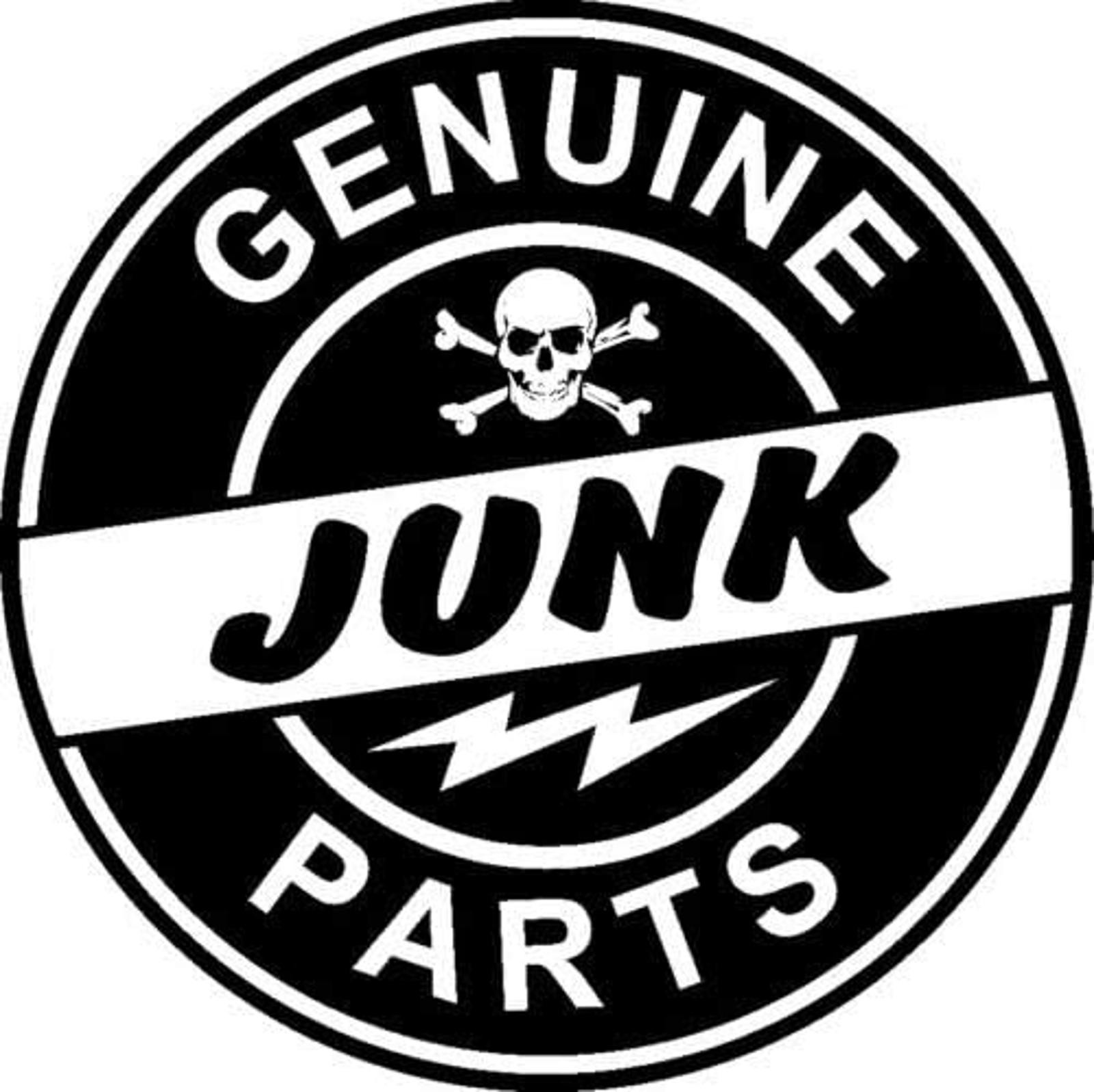 5″ Genuine Junk Parts Rat Fink Vinyl Bumper Sticker