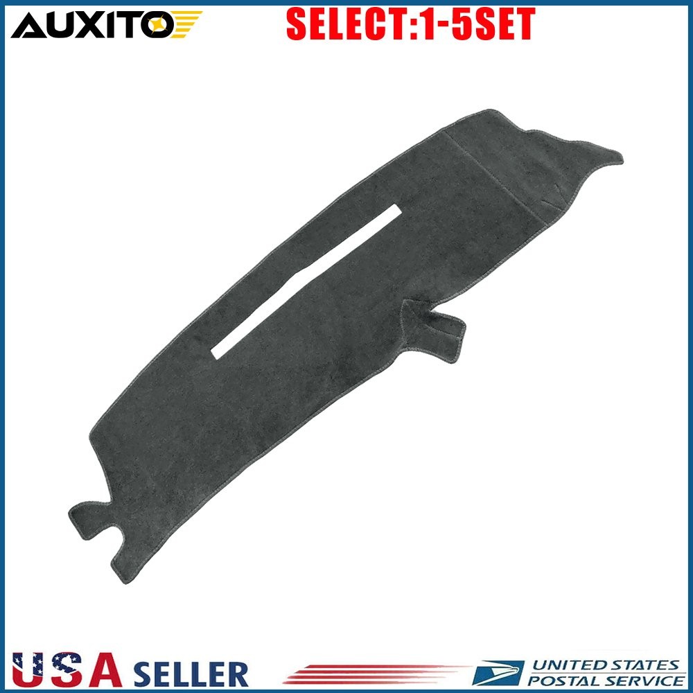 Gray Dashboard Mat For 1997-1998 Chevrolet Silverado C2500 C3500 Dash Cover 1-5X