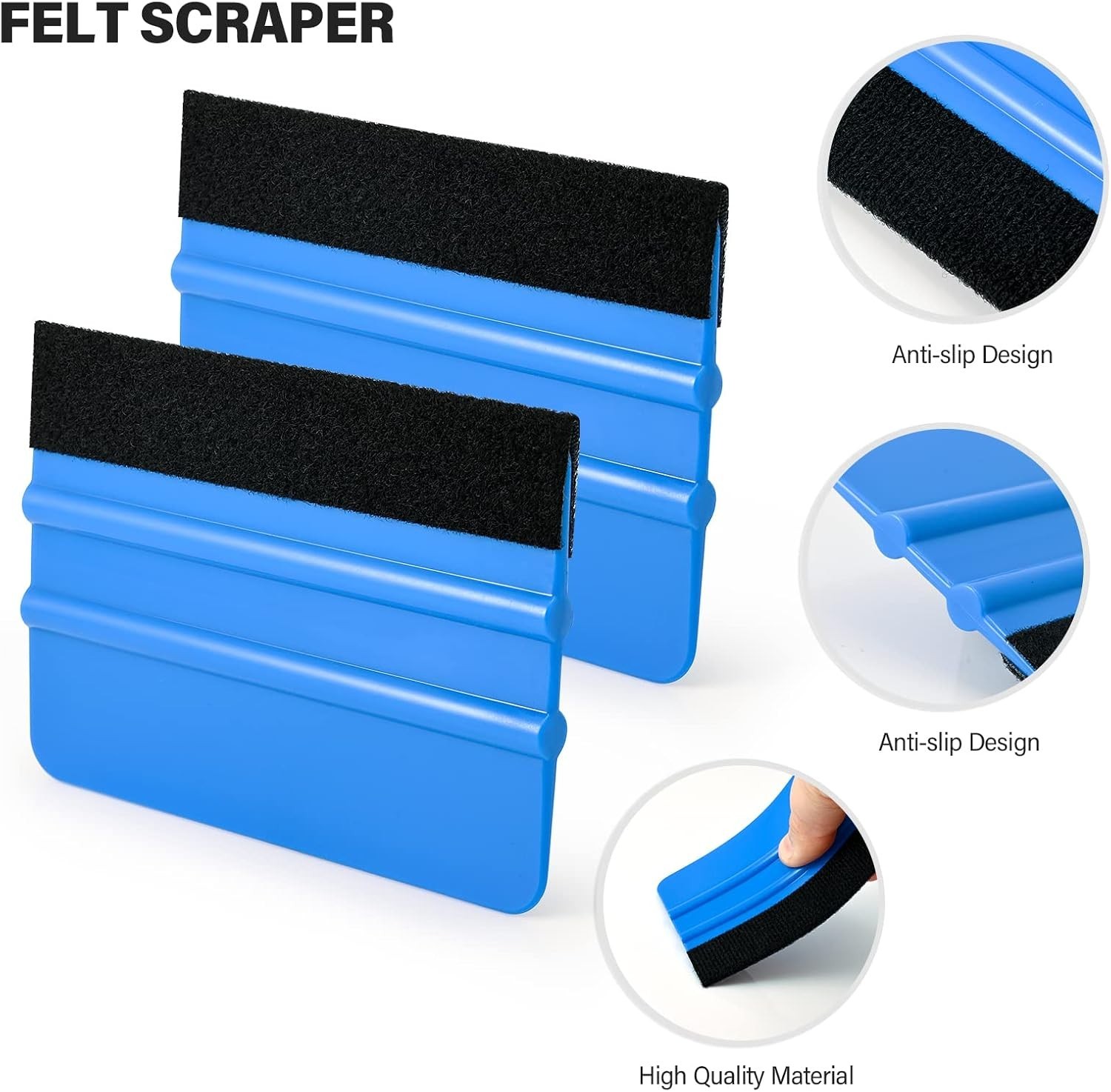 Professional Vinyl Wrap Window Tint Tool Kit for Cars – Sleek & Safe Design