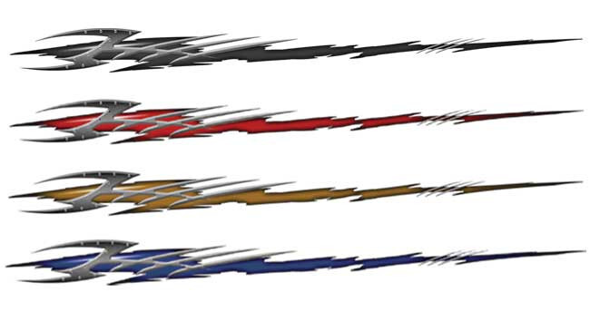 Illusions Grappler LARGE Graphics for Cars & Trucks (1181; 11″ X 107″)