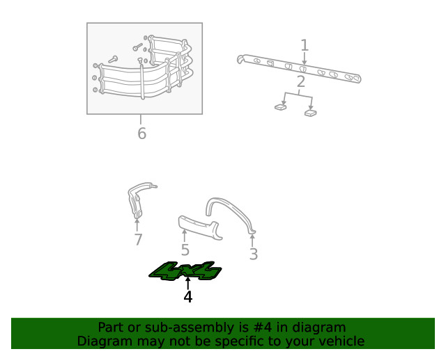 Genuine Ford Truck Bed Decal 1L3Z-8425622-AAD