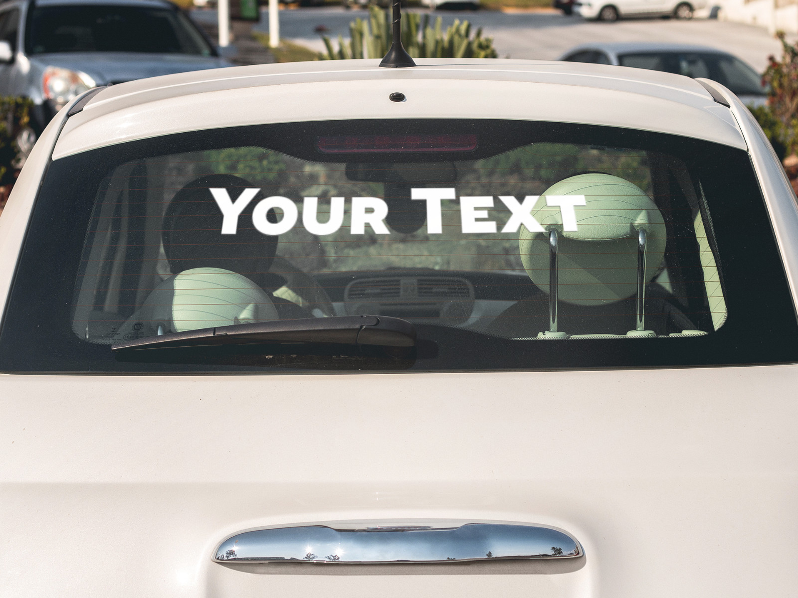 Custom Personalized Vinyl Decal Lettering Text Sticker Car Window Tumbler Flask