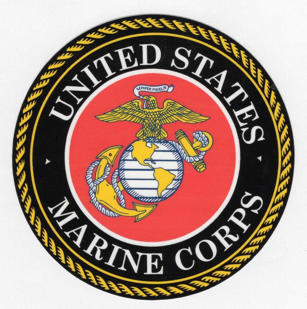 USMC Marine Corps Seal Car Truck Laptop Decal Officially licensed various sizes