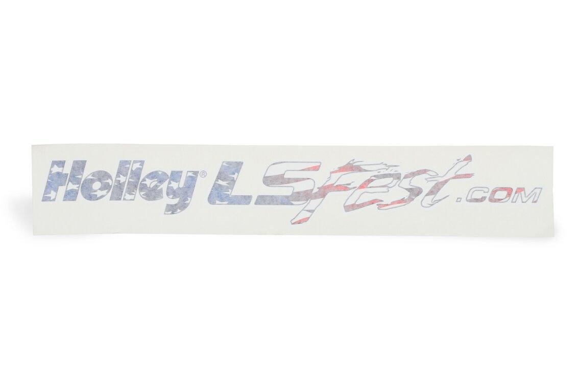 Holley Exterior Decal – Holley LS Fest American Windshield Decal