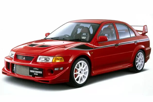 MITSUBISHI Genuine OEM LANCER EVO 6 Tommi Makinen Edition Decal 8 pieces Set