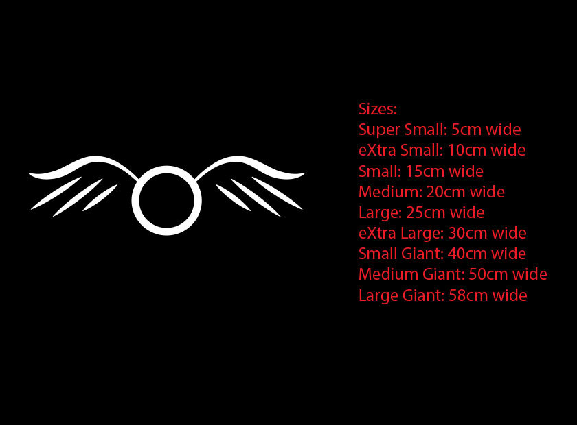 Harry Potter Snitch Car Window Laptop Wall Vinyl Decal Sticker 5cm~58cm